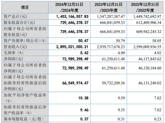 岷山环能即将上会：2024年增利不增收实控人两千万元担保存代偿风险(图1)
