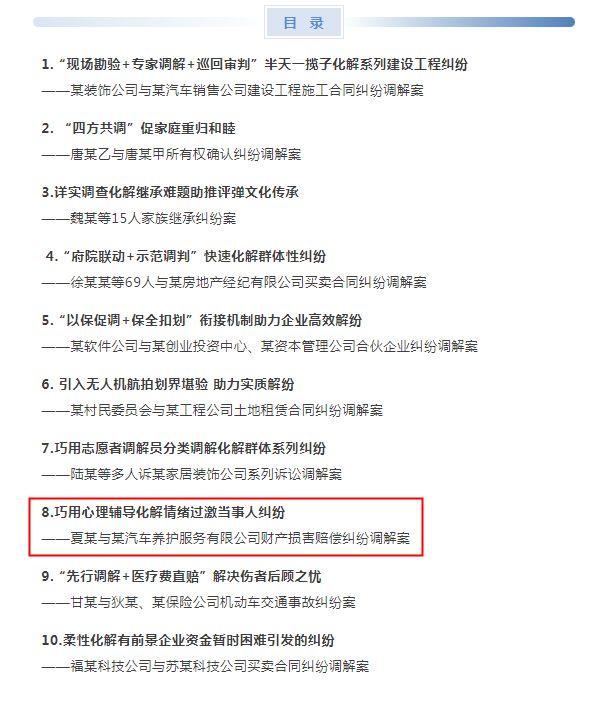 喜讯｜常熟法院1案例入选2024年度十大特邀调解典型案例(图1)